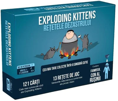 Exploding Kittens: Rețetele Dezastrului