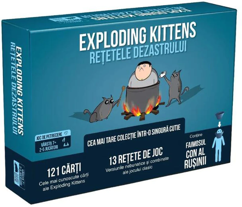 Exploding Kittens: Rețetele Dezastrului