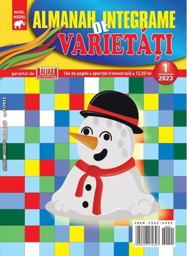 Almanah de integrame. Varietăți nr. 1/ 2023