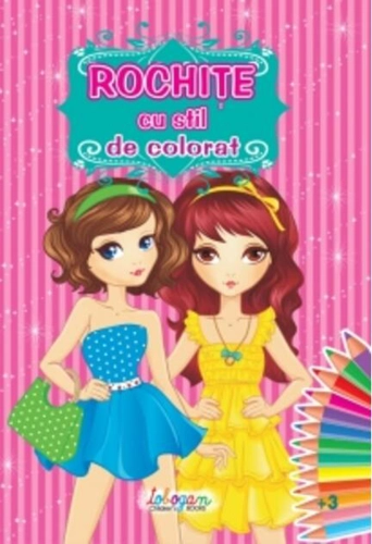 Rochițe cu stil de colorat