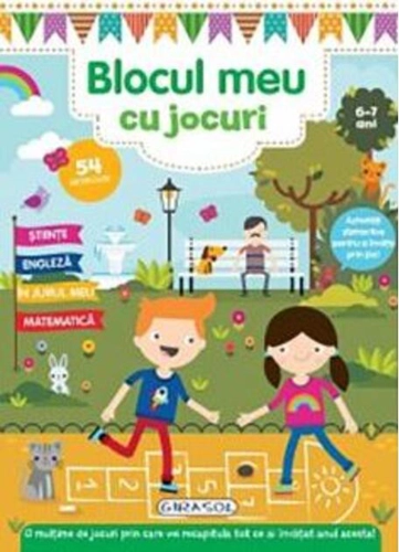 Blocul meu cu jocuri 6-7 ani