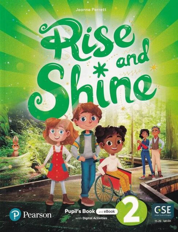 Rise and Shine Pre A1, Level 2, Pupil's Book and eBook with Digital Activities on the Pearson English Portal