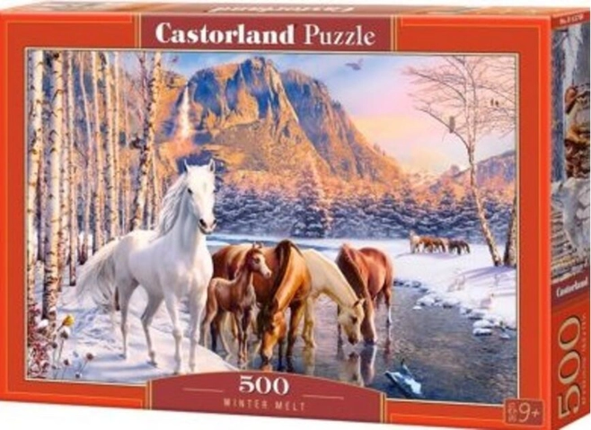 Puzzle 500 piese „Winter Melt”