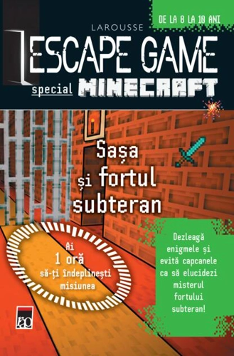 Escape Game Special: Minecraft. Sașa și fortul subteran