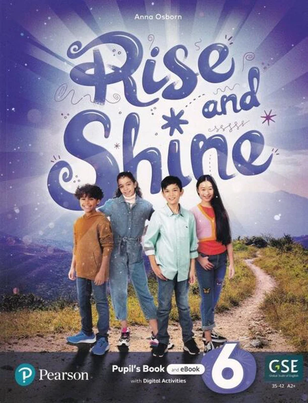 Rise and Shine A2+, Level 6, Pupil's Book and eBook with Digital Activities on the Pearson English Portal