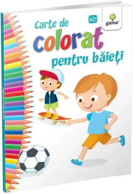 Carte de colorat pentru băieți