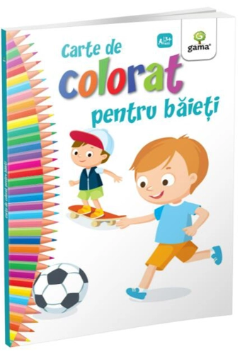 Carte de colorat pentru băieți