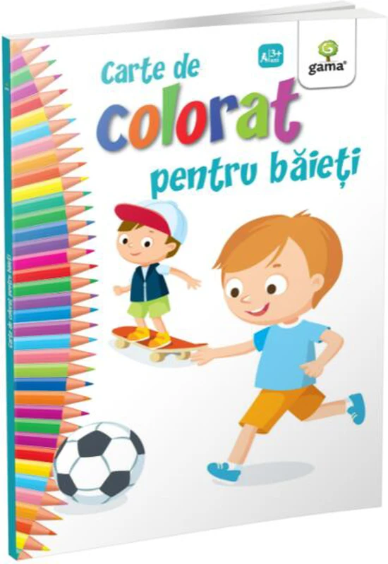 Carte de colorat pentru băieți