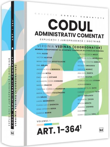 Codul administrativ comentat (Vol. 1, Art. 1-364)