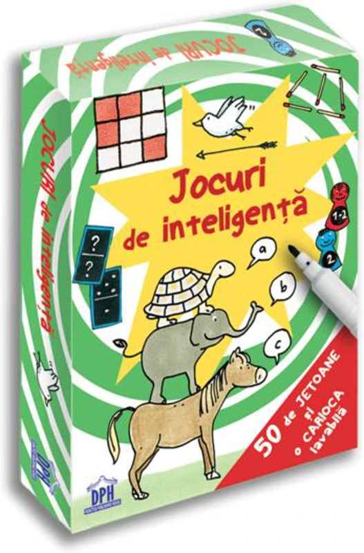 Jocuri de inteligență. 50 de jetoane