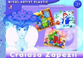 Crăiasa Zăpezii. Activităţi 3-5 ani. Micul artist plastic