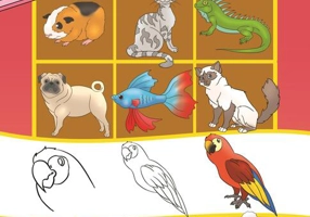 Cum să desenăm animale de companie