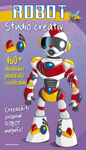 Robot. Studio creativ (160 de abțibilduri reutilizabile)