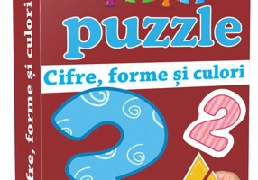 Bebe Puzzle - Cifre, forme si culori