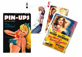 Cărți de joc Piatnik de colecție cu tema „Pin-Ups, Pure nostalgia!"