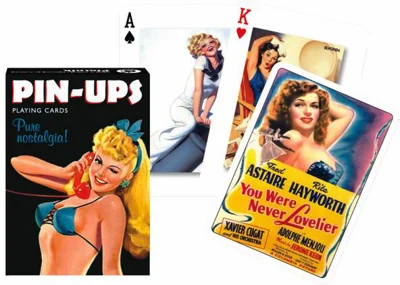 Cărți de joc Piatnik de colecție cu tema „Pin-Ups, Pure nostalgia!"
