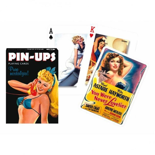 Cărți de joc Piatnik de colecție cu tema „Pin-Ups, Pure nostalgia!"