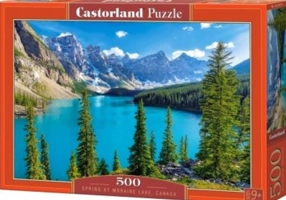 Puzzle 500 piese „Spring at Moraine Lake, Canada”