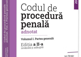 Codul de procedură penală adnotat. Partea generală