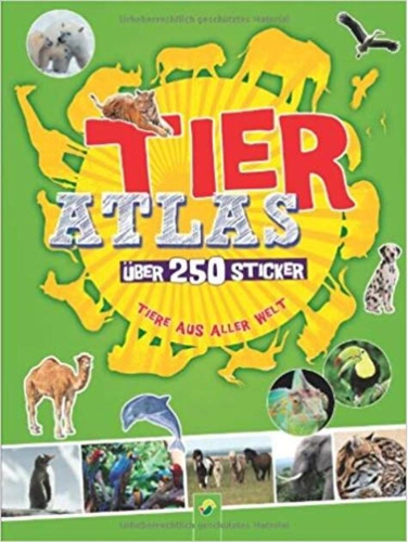 Tieratlas mit Stickern