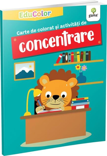 Carte de colorat și activități de concentrare. EduColor