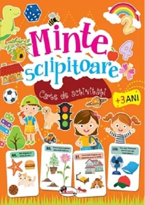 Minte sclipitoare. Carte de activități +3 ani