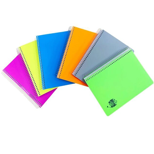 Caiet velin DACO Atinge Excelența A5, 144 file, spiralat, copertă din plastic - CT5144