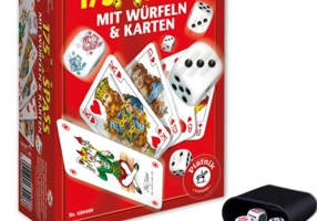 Piatnik 175x Spass - Distracție fără sfârșit cu zaruri și cărți