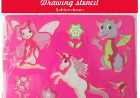 Șablon desen DACO, Unicorni