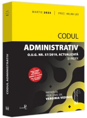Codul administrativ: martie 2023