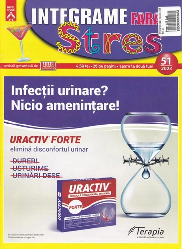 Integrame fără stres nr. 51/ 2023