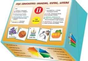 Fi​ș​e educative: imagini, cifre, litere (II)