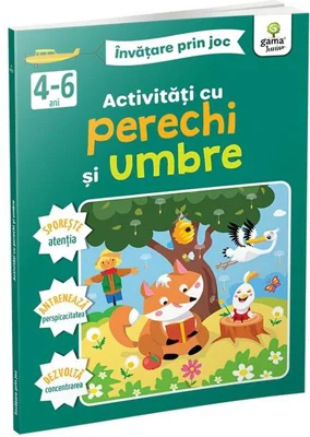 Activități cu perechi și umbre 4-6 ani