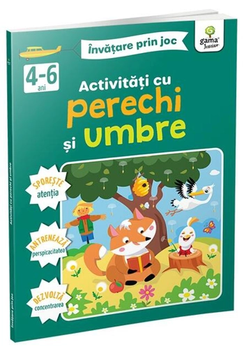Activități cu perechi și umbre 4-6 ani