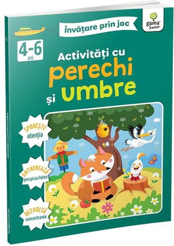 Activități cu perechi și umbre 4-6 ani