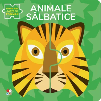 Animale sălbatice. Prima mea carte cu puzzle