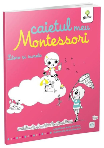 Litere și sunete. Caietul meu Montessori