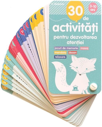 30 de activități pentru dezvoltarea atenției (3-10 ani)