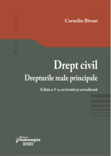 Drept civil. Drepturile reale principale