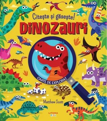 Citește și găsește! Dinozauri