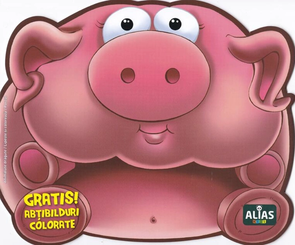 Porcul. Carte de colorat