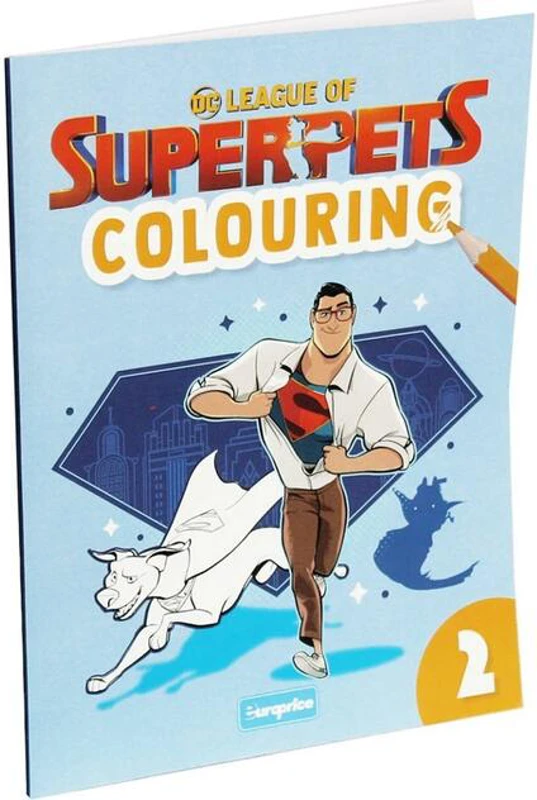 Carte de colorat League of Super-Pets (Vol. 2)