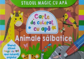 Animale sălbatice - Stiloul magic cu apă