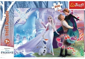 Puzzle 200 piese „Frozen 2 - Universul magic”