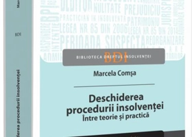 Deschiderea procedurii insolvenței