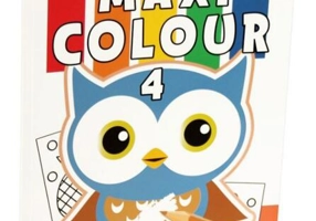 Carte de colorat Maxi Colour (Vol. 4)