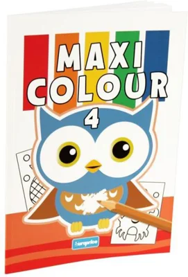 Carte de colorat Maxi Colour (Vol. 4)