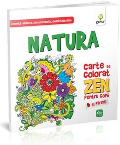 Natura. Carte de colorat ZEN