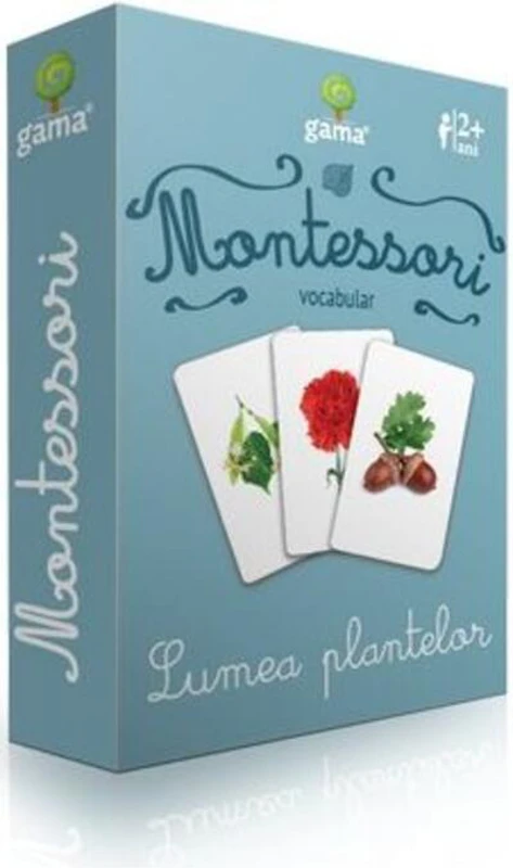 Vocabular. Lumea plantelor (2+ ani) Cărți de joc