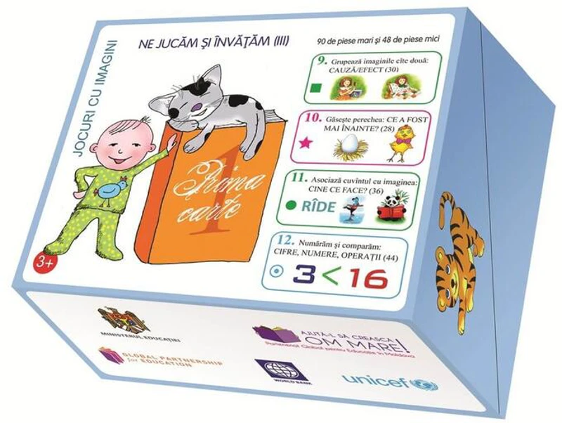 Jocuri cu imagini. Ne jucăm și învățăm III – Cauză-Efect. Ce a fost mai înainte?